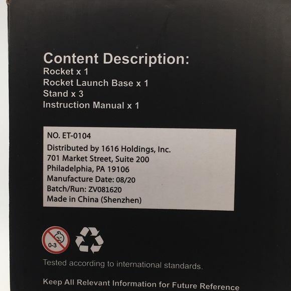 Toy Air Pump Rocket - Picture 4 of 6